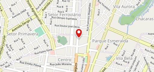 Moema Pizzaria no mapa