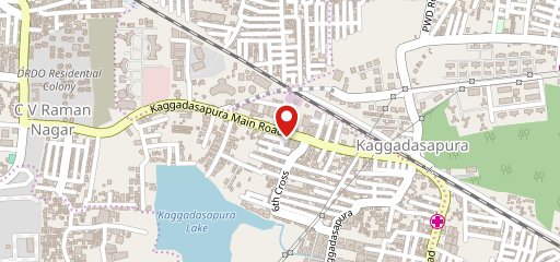 Mojo Pizza Cv Ramannagar on map