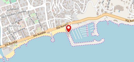 Molo 36 - Bar del Porto Marina di Andora sulla mappa