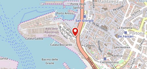 Molo 2.0 - Porto Antico sur la carte