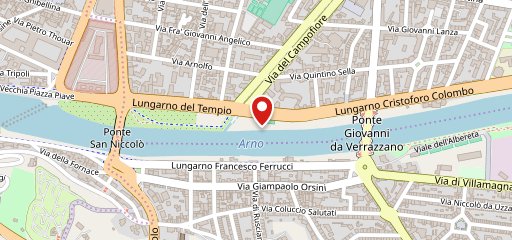 Molo Firenze sulla mappa