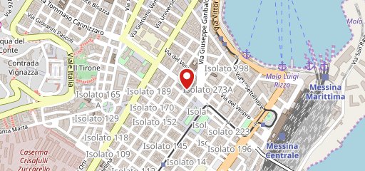 Momenti enoteca degustazione Messina sulla mappa