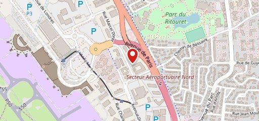 Mon Bistrot Aéroport sur la carte