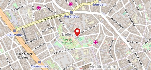 Moncœur Belleville sur la carte