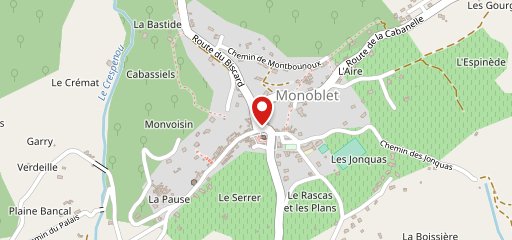 Mone au blé sur la carte