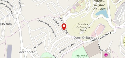 Montana Pizzaria no mapa