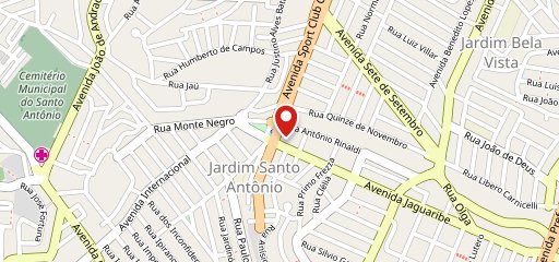 Monte Carlo Pizzaria no mapa