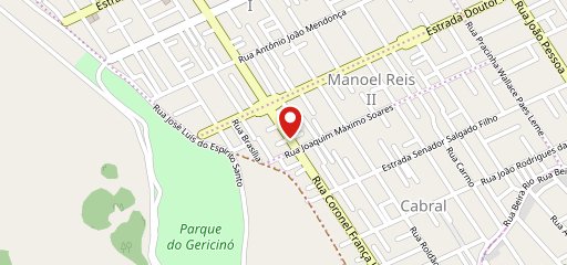 Monteiro's Pizzaria no mapa