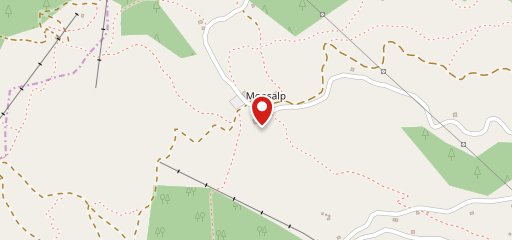 Restaurant Moosalp sur la carte