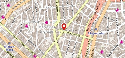 Pizzaria e Churrascaria Moraes no mapa