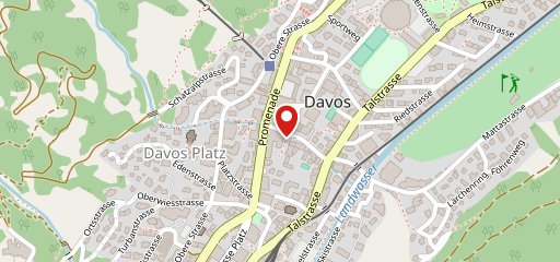 Morosani Schweizerhof Davos sulla mappa