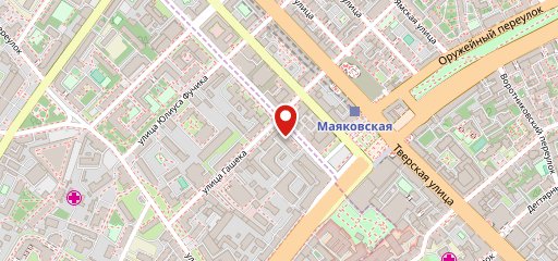 Morskaya sur la carte