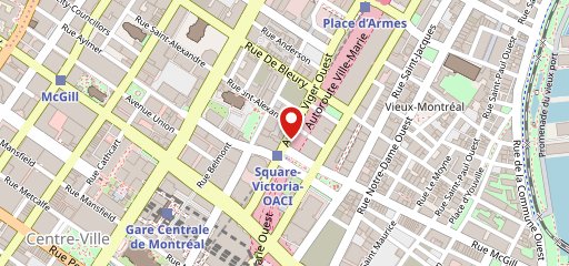 Morso Pizzeria (Viger - Square-Victoria) sur la carte