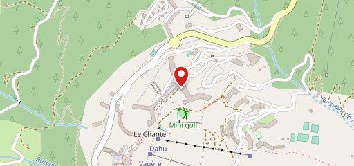 Le Mountain Café sur la carte