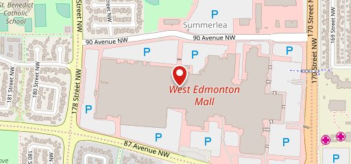 Moxies - West Edmonton Mall sur la carte