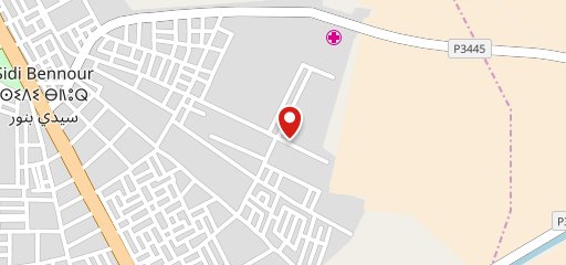 مقهى عبدة sur la carte