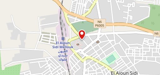 مقهى مارتيل Café Martil sur la carte