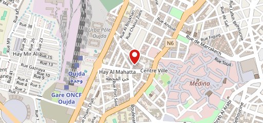 مقهى مرحبا sur la carte