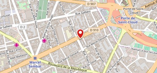 MS ONE Boulogne sur la carte