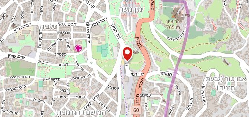 מסעדת המסילה sur la carte