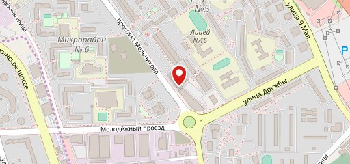 МСК Lounge Khimki sur la carte