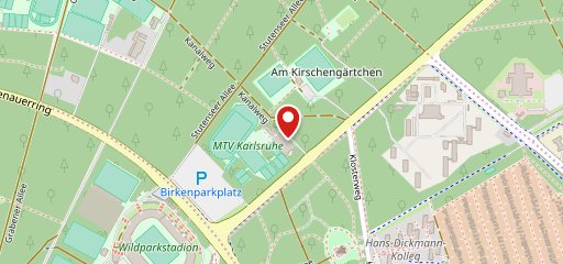 MTV Gaststätte Karlsruhe sur la carte