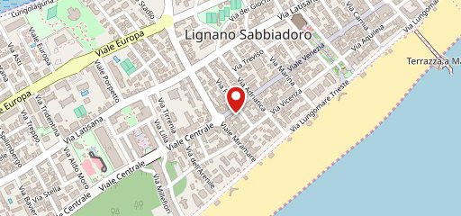 Mu Lignano Sabbiadoro sur la carte