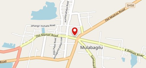 Prasad Hotel Mulbagal Dosa on map
