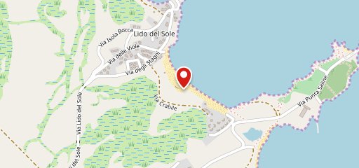 MUMA beach - Lido del Sole - Olbia sulla mappa