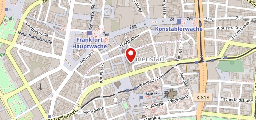 Restaurant MyFrankfurt sur la carte