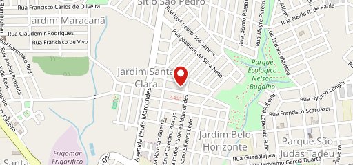 Na Brasa Burguer no mapa