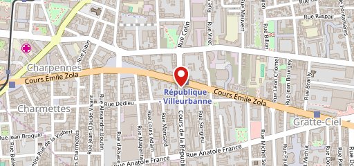 Nabab Villeurbanne sur la carte