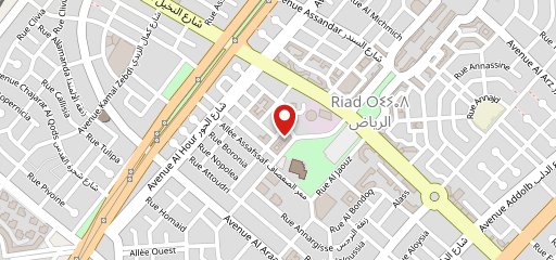 Babek Hay Riad sur la carte