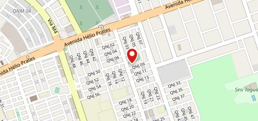 Nação Pizzaria no mapa