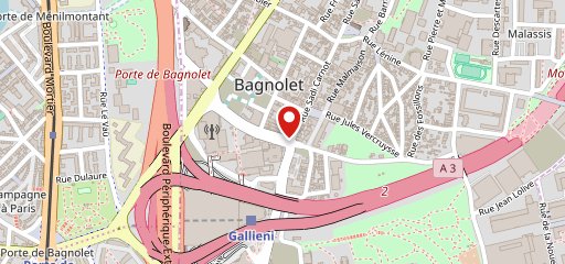 Nach! Bagnolet sur la carte