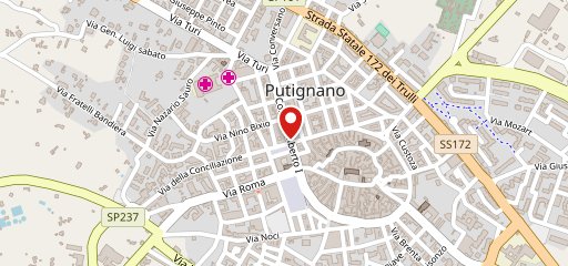 Nagoya Putignano sulla mappa