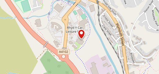 Nando's Merthyr Tydfil on map