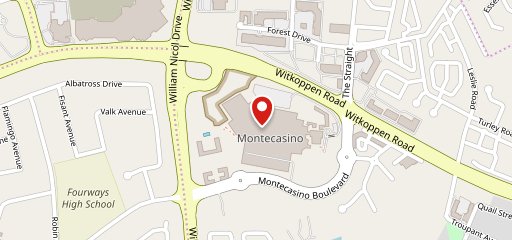 Nando's Montecasino sur la carte