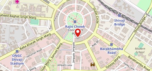 Nando's Connaught Place on map