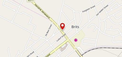 Nando's Brits Drive Thru en el mapa