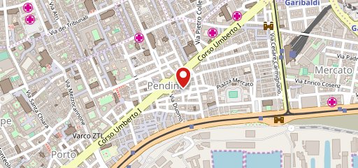 Napoli Centro sulla mappa