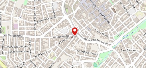 Pizzeria Napulé Viserba sulla mappa