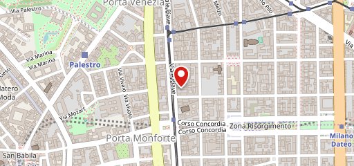 Nata a Milano sur la carte