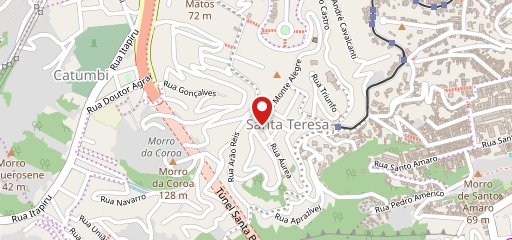 Nega Tereza Bar no mapa