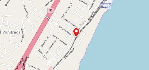 Nello's Pizza Warner Beach sur la carte