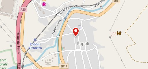 Neo Bar Popoli Terme Gelateria - Caffetteria sulla mappa