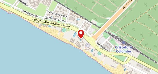 Nervi al Kursaal sur la carte