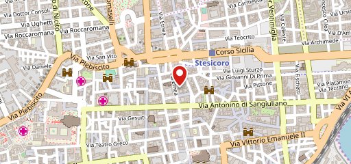 Boutique Nespresso Catania sulla mappa