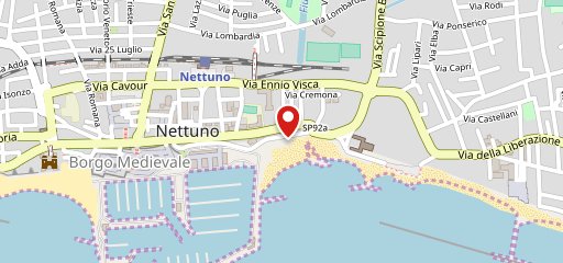 Nettuno sulla mappa