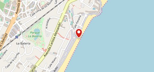 New Antonio Beach on map